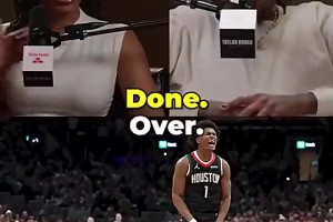 杰伦·格林曾夸：如果阿门有稳定跳投就大结局了！他是天生超巨！